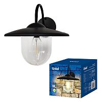 Светильник садово-парковы на солнечной батарее Uniel USL-F-152/PT200 London IP44 Черный картинка 